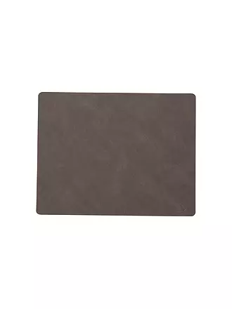 LIND DNA | Individual SQUARE 35x45cm Nupo Eckig Red | braun